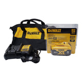 Combo Dewalt Batería 5amp 20v Dcb205+cargador Dcb107+mochila