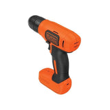 Taladro Inalámbrico 3/8 Pg. 8v Max 400rpm Black+decker Ld008 Naranja