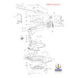 Guía Tope 642126-00 P/sierra Inglete Dewalt Dw713 Dw713-b3
