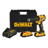 Combo Rotomartillo Atornillador Inalámbrico Dewalt Dcd7781d2 Amarillo