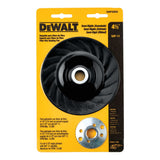 Respaldo Para Disco De Fibra Semi Rígido Dabp4sr58 Dewalt Negro