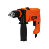 Taladro Percutor Atornillador Eléctrico De 13mm Black+decker Naranja 60 Hz