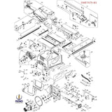 Volante 5140132-81 P/sierra Dewalt Craftsma Dwe7470 13721807