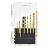 Juego De 21 Piezas Brocas De Titanio Dewalt Dw1361