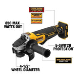 Miniesmeriladora Angular Inalámbrica Dewalt Perform & Protect Dcg413b Amarilla 850 W