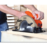Sierra Circular Black+decker Cs1024 7-1/4 Pulgadas 1500w  Naranja 50 Hz/60 Hz