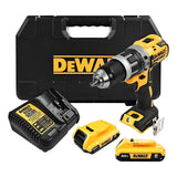 Kit Rotomartillo Dewalt Dcd796d2 20v Brushless 2baterias Amarillo