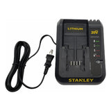 Cargador De Baterías 20v Max Lithium Stanley Sc201 P/sb20c