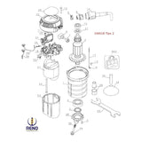 Retén Tapa N402677 P/lijadora Dewalt Dwe6411 Dcw200 Cmcw222