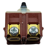 Interruptor 945614-00 P/dw818 Dw821 G750 27703 D28112 Dw406  Marrón Y Beige (botón/puente Negro)
