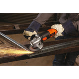 Mini Esmeriladora Angular 4-1/2 820w Black+decker G720x-b3 Naranja 60 Hz