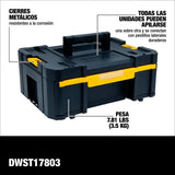 Caja De Herramientas Con 1 Gaveta Tstak Dewalt Dwst17803 Negro