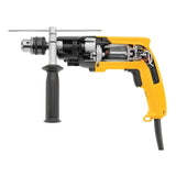 Taladro Percutor 2 Velocidades 1/2 (13 Mm) 800w Dewalt Dw505 Amarillo 50 Hz/60 Hz