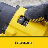 Taladro Atornillador Inalambrico S/carbones 20v Sbd710c2k-b3 Amarillo 50 Hz/60 Hz
