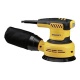 Lijadora  Roto Orbital Stanley Ss30 Sistema Velcro 300w 120v Amarillo 60 Hz
