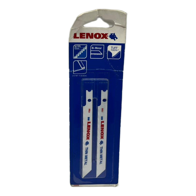 Hoja Sierra Caladora Bimetálica Corte Fino Metal Lenox 20609