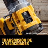 Taladro Percutor Compacto 20v Xr Dcd805b Brushless Amarillo/negro