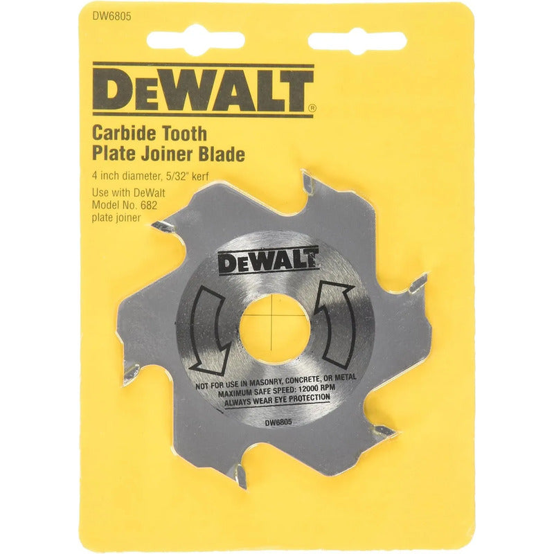 Cuchilla 6 Dientes Para Ensambladora 4'' Dewalt Dw6805