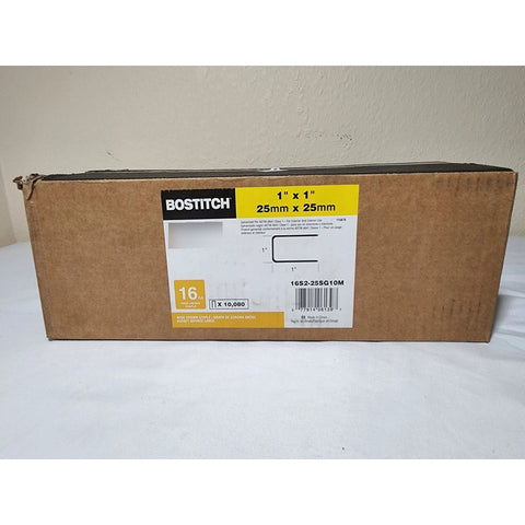 10,000 Grapas Acero Cal 16x1x1 Bostitch 16s2-25sg10m