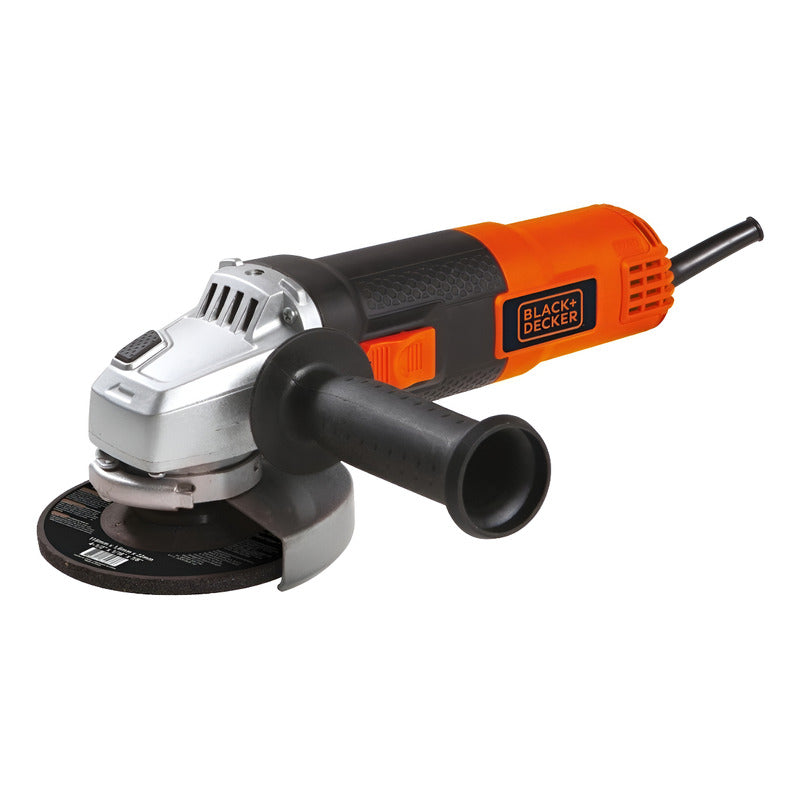 Mini Esmeriladora Angular 4-1/2 820w Black+decker G720x-b3 Naranja 60 Hz