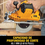Sierra Circular 7-1/4'' Pulgadas Dewalt Dwe575 Amarillo 60 Hz