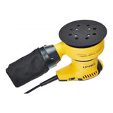 Lijadora  Roto Orbital Stanley Ss30 Sistema Velcro 300w 120v - Amarillo - 60 Hz