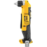 Taladro Atornillador De Ángulo Recto 3/8 Dewalt Dcd740b Amarillo