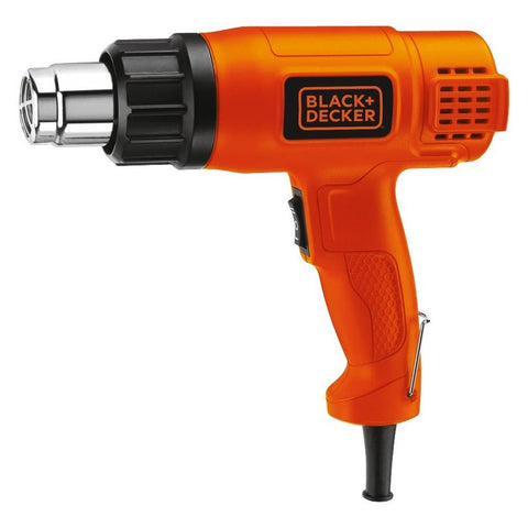 Pistola De Calor Con Doble Temperatura Black+decker Hg1500 Naranja Oscuro