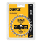 Disco Sierra Circular Madera 4-1/2 Dewalt Dwa412tct