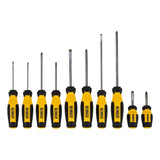 Juego Desarmadores Bimateriales 10pz Dewalt Dwht65201