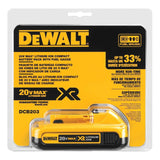 Batería Ion De Litio 20v 2amperes Dcb203-b3 Dewalt