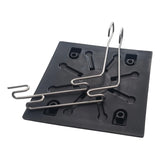 Base N073798 Y Opresor 15128800 P/lijadora D26441 Dw412  Negro Y Plateado
