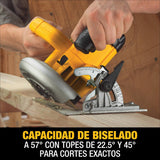 Sierra Circular 7-1/4'' Pulgadas Dewalt Dwe575 Amarillo 60 Hz