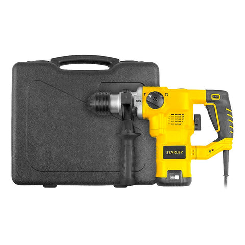 Stanley Sthr1232k Rotomartillo Sds Plus 3 Modos + Brocas Amarillo 60 Hz