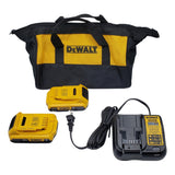 Combo Dewalt 2 Baterías 20v Dcb203 + Cargador Dcb107 + Malet