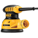 Lijadora Orbital Redonda Dewalt 5 Pulgadas Dwe6421 Amarillo 50 Hz/60 Hz