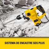 Stanley Sthr1232k Rotomartillo Sds Plus 3 Modos + Brocas - Amarillo - 60 Hz