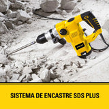 Stanley Sthr1232k Rotomartillo Sds Plus 3 Modos + Brocas Amarillo 60 Hz