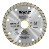 Disco Diamantado Dewalt 4-1/2 Plateado Dw47450l Plateado