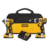 Kit Taladro Percutor/atornillador 20v Max Dewalt Dck287e2-b3 Amarillo