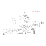 Guarda Inferior N390969 P/sierra Inglete Dw713 Dw713-b3