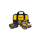 Kit Sierra Circular Inalámbrica 7-1/4  60v Dewalt Dcs578t1