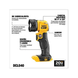 Lámpara Led De Trabajo 20v Max Dcl040 Dewalt