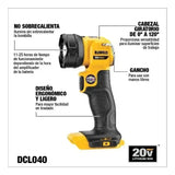 Lámpara Led De Trabajo 20v Max Dcl040 Dewalt
