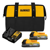 Kit Baterías Cargador 20v Powerstack Dewalt Dcbp034e2-b3