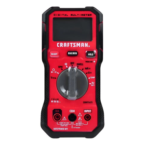 Multímetro Digital Automotriz Craftsman Cmmt14171 600w