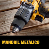 Taladro Percutor Compacto 20v Xr Dcd805b Brushless Amarillo/negro