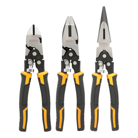 Kit De 3 Piezas Pinzas Alicates Dewalt Dwht70485