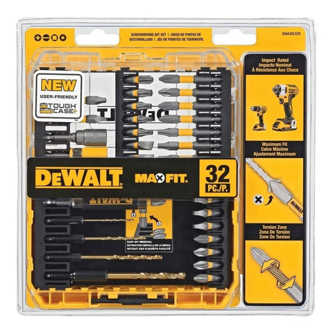 Juego 32 Pzas Puntas Taladro Flex Torq Dewalt Dwa2sls32