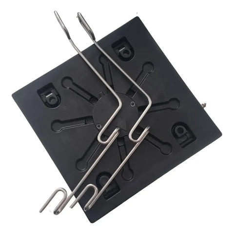 Base N073798 Y Opresor 15128800 P/lijadora D26441 Dw412  Negro Y Plateado